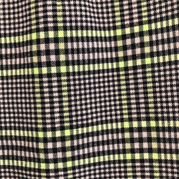 Urban Outfitters Plaid Slim Fit Flare Leg Pants Size US 0/UK 4 - Picture 8 of 15